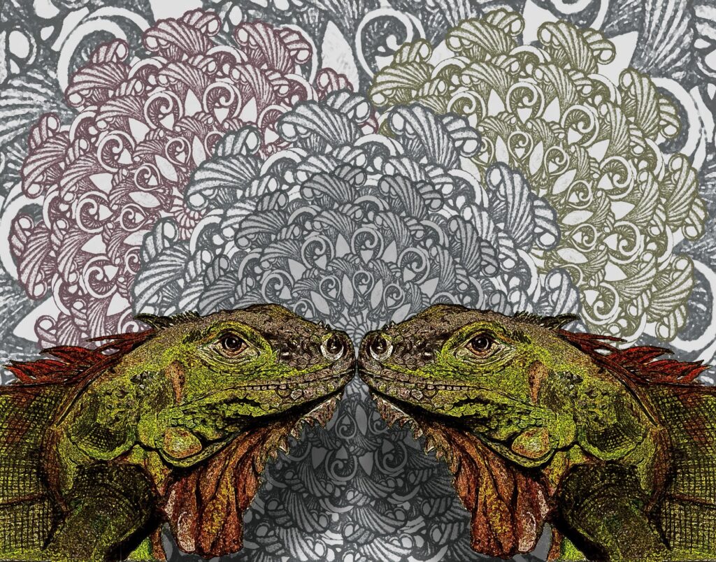 Montano Abelardo Iguanas Ranas Original 1024x804